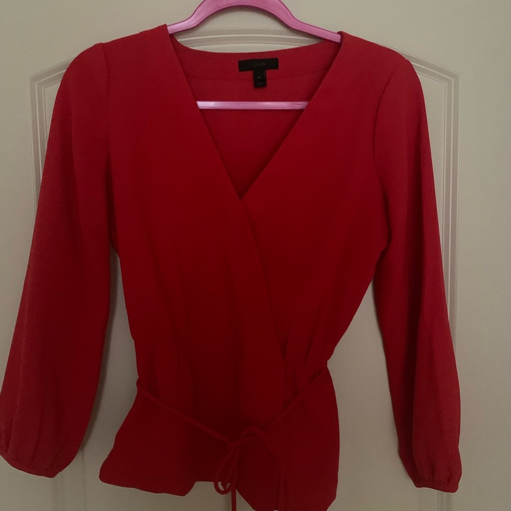 J.Crew Blouse in Red 00